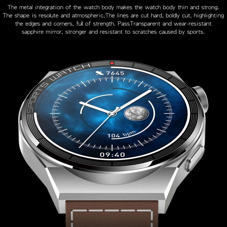 KT62 1.36 inch TFT Round Screen Smart Watch Supports Bluetooth Call/Blood Oxygen Monitoring, Stra...