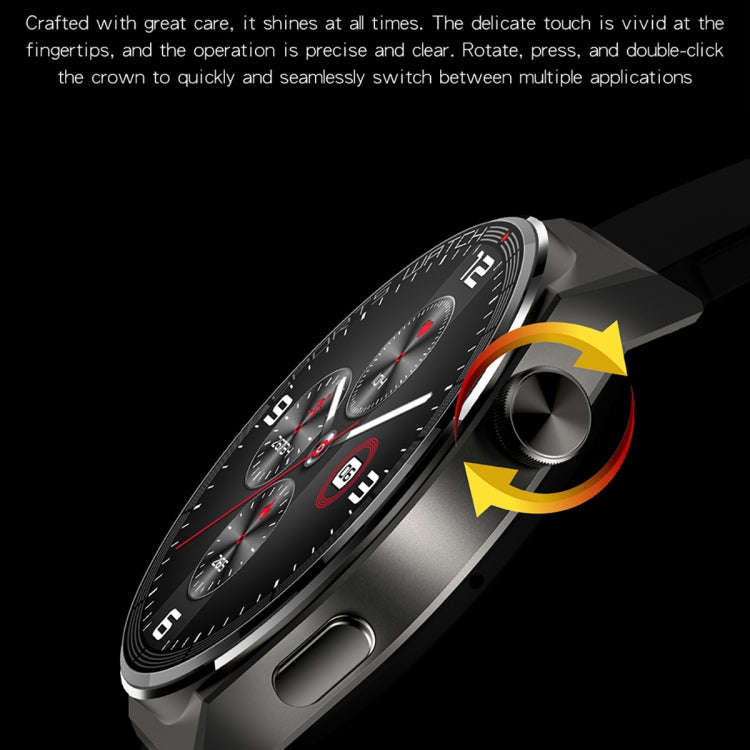 KT62 1.36 inch TFT Round Screen Smart Watch Supports Bluetooth Call/Blood Oxygen Monitoring, Stra...