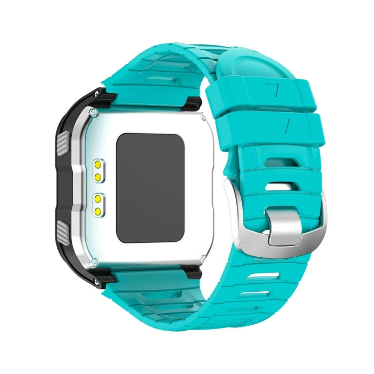 For Garmin Forerunner 920XT Solid Color Silicone Replacement Watch Band(Teal)