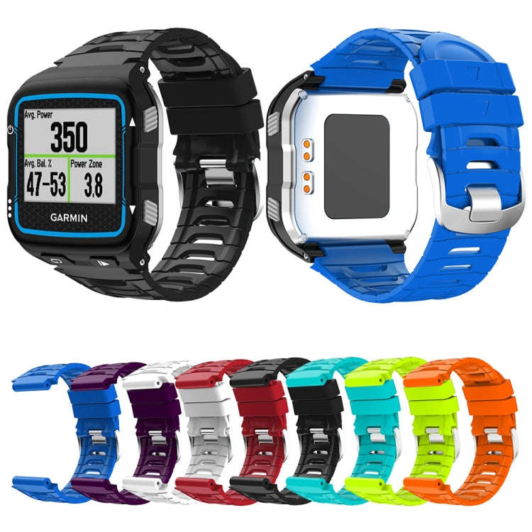 For Garmin Forerunner 920XT Solid Color Silicone Replacement Watch Band(Red)