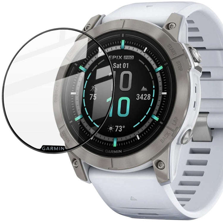 For Garmin Epix Pro 51mm imak HD High Transparent Wear-resistant Watch Screen Protective Film