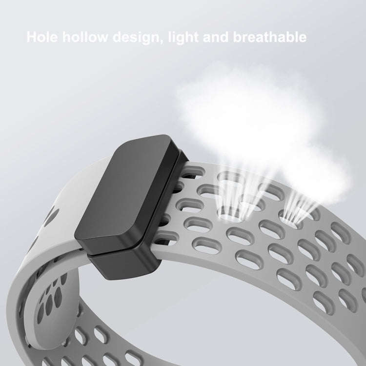 For Huawei Watch 4 / 4 Pro Magnetic Clasp Silicone Watch Band(White)