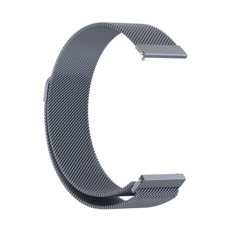 For Huawei Watch 4 / 4 Pro Milan Magnetic Metal Watch Band(Grey)