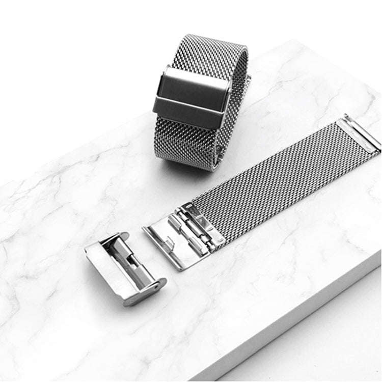For Huawei Watch 4 / 4 Pro Milan Steel Mesh Double Buckle Watch Band(Blue)
