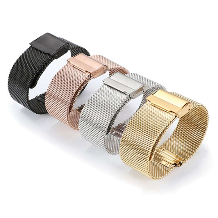 For Huawei Watch 4 / 4 Pro Milan Steel Mesh Double Buckle Watch Band(Blue)