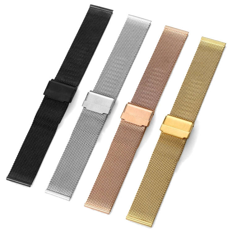 For Huawei Watch 4 / 4 Pro Milan Steel Mesh Double Buckle Watch Band(Blue)