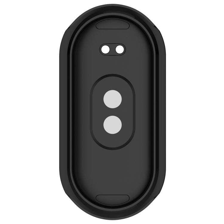 For Xiaomi Mi Band 8 Full Coverage TPU Electroplating Watch Protective Case(Black)