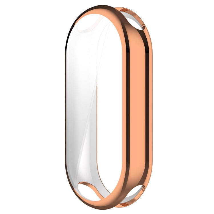 For Xiaomi Mi Band 8 / 9 Ceramic / 10 Ceramic Full Coverage TPU Electroplating Watch Protective C...