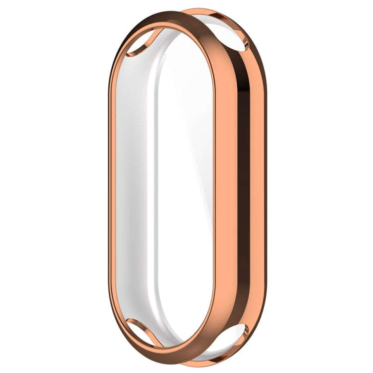 For Xiaomi Mi Band 8 / 9 Ceramic / 10 Ceramic Full Coverage TPU Electroplating Watch Protective C...