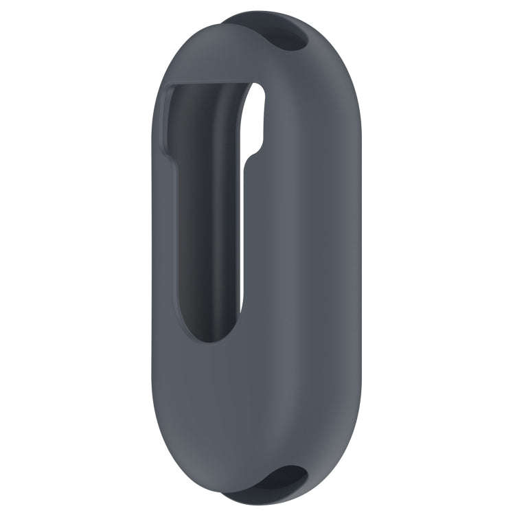For Xiaomi Mi Band 8 Pure Color Silicone Watch Protective Case(Grey)