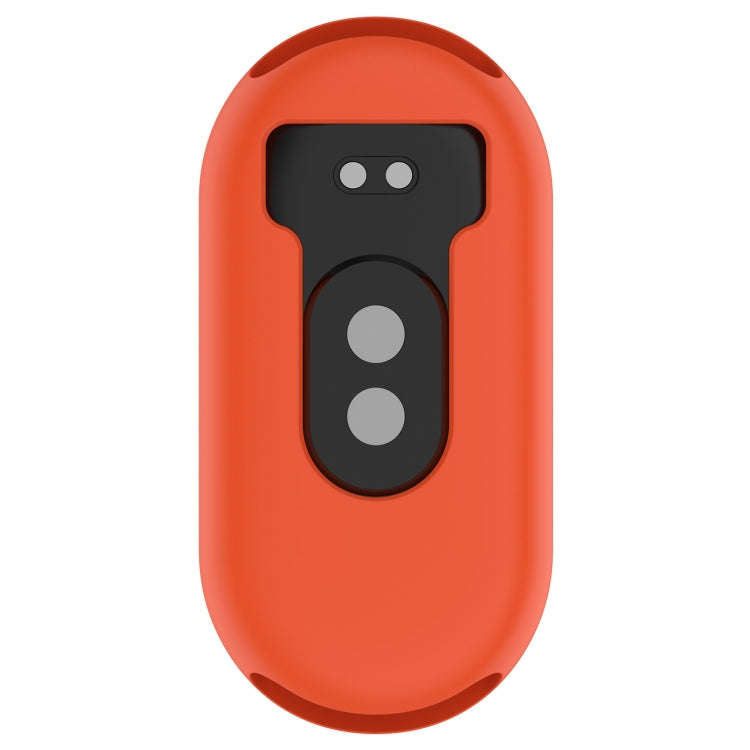 For Xiaomi Mi Band 8 Pure Color Silicone Watch Protective Case(Official Orange)