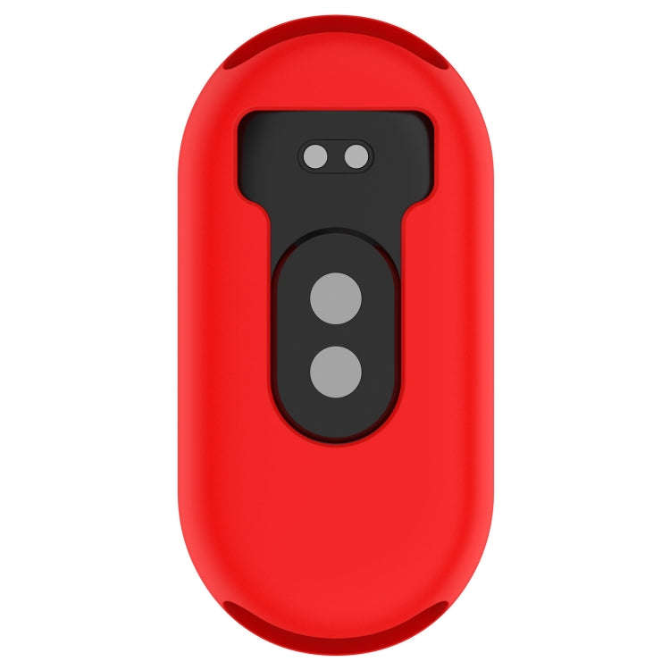 For Xiaomi Mi Band 8 Pure Color Silicone Watch Protective Case(Red)