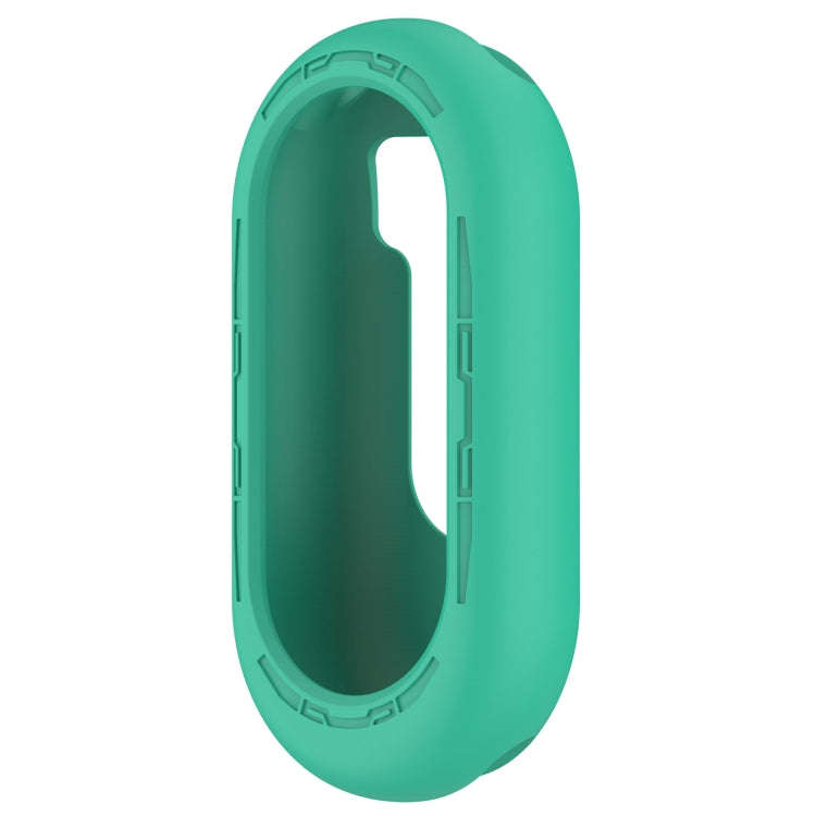 For Xiaomi Mi Band 8 Pure Color Silicone Watch Protective Case(Teal)