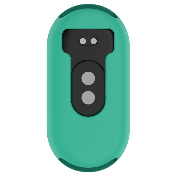 For Xiaomi Mi Band 8 Pure Color Silicone Watch Protective Case(Teal)