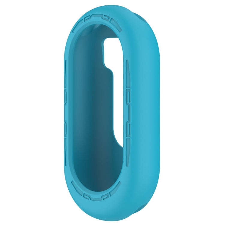 For Xiaomi Mi Band 8 Pure Color Silicone Watch Protective Case(Sky Blue)