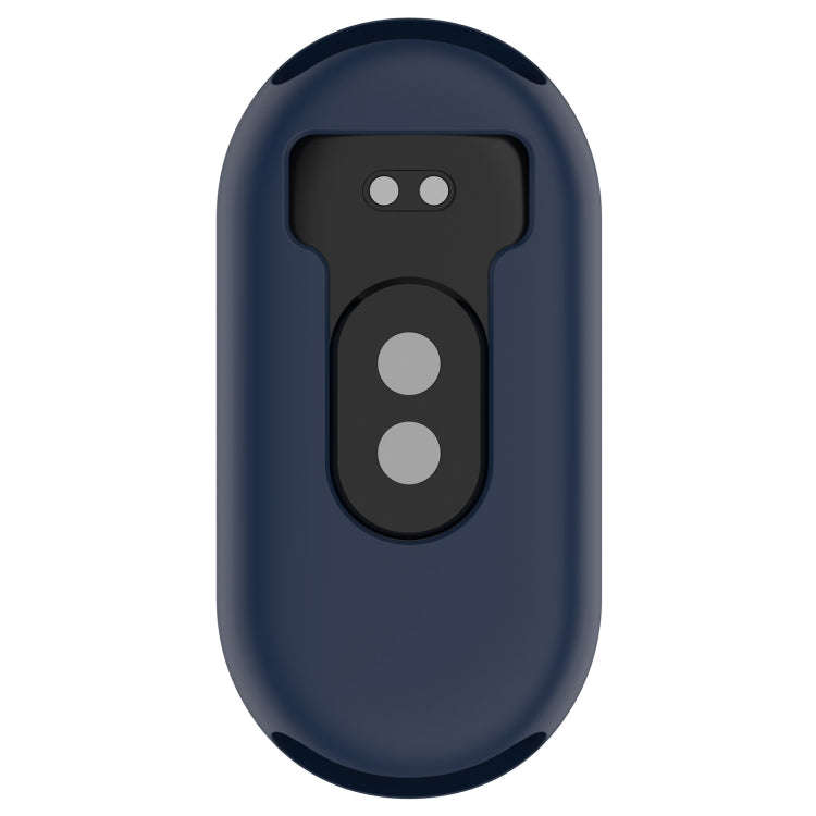 For Xiaomi Mi Band 8 Pure Color Silicone Watch Protective Case(Midnight Blue)