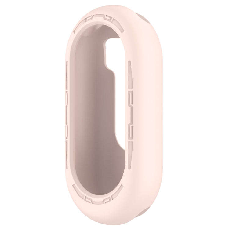 For Xiaomi Mi Band 8 Pure Color Silicone Watch Protective Case(Pink)