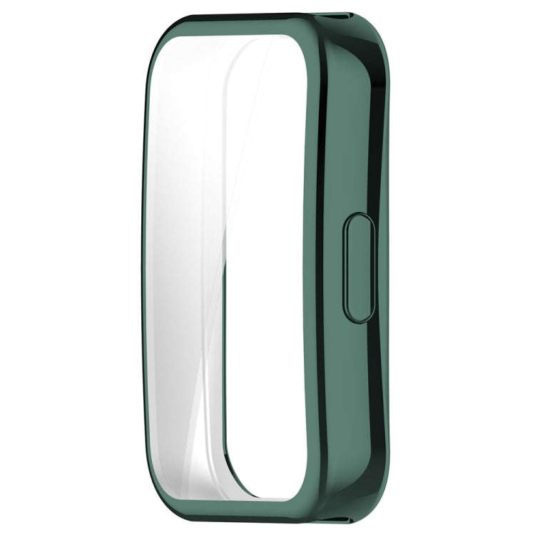 For Huawei Band 10 / 9 / 8 Full Coverage TPU Electroplating Watch Protective Case(Green)