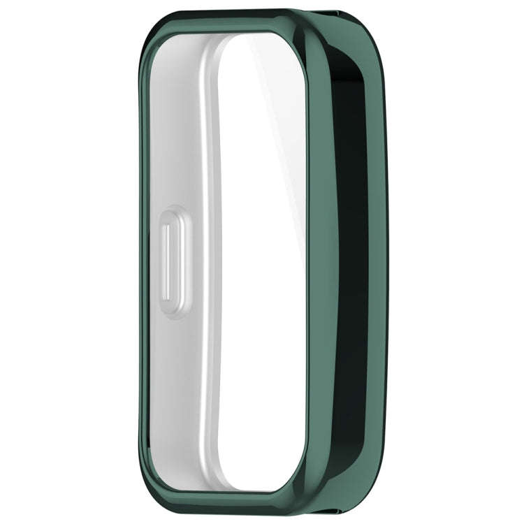 For Huawei Band 10 / 9 / 8 Full Coverage TPU Electroplating Watch Protective Case(Green)