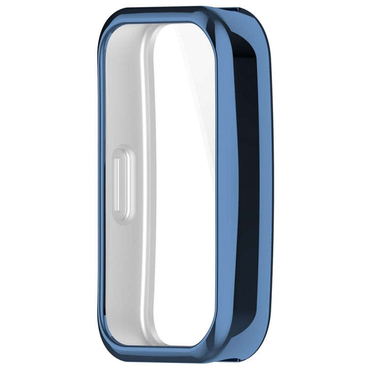 For Huawei Band 10 / 9 / 8 Full Coverage TPU Electroplating Watch Protective Case(Blue)