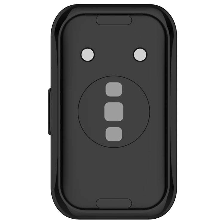 For Huawei Band 10 / 9 / 8 Full Coverage TPU Electroplating Watch Protective Case(Black)