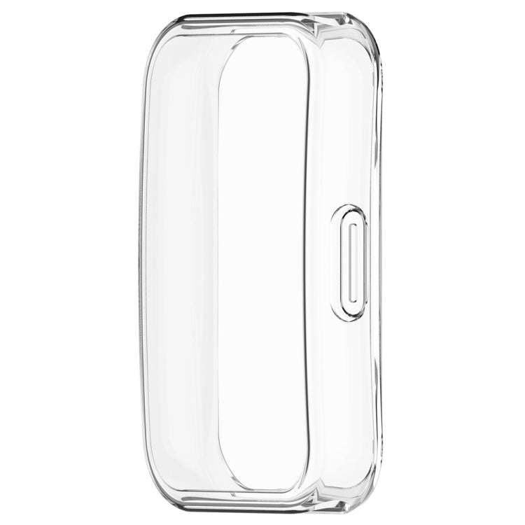 For Huawei Band 10 / 9 / 8 Full Coverage TPU Electroplating Watch Protective Case(Transparent)