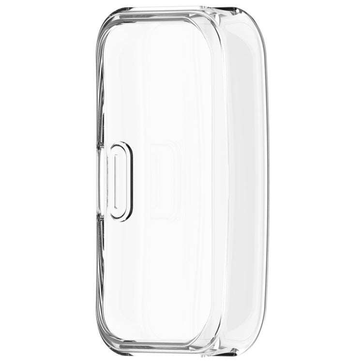 For Huawei Band 10 / 9 / 8 Full Coverage TPU Electroplating Watch Protective Case(Transparent)
