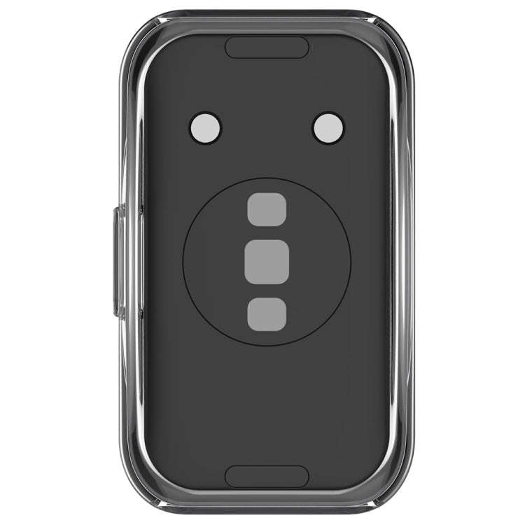 For Huawei Band 10 / 9 / 8 Full Coverage TPU Electroplating Watch Protective Case(Transparent)