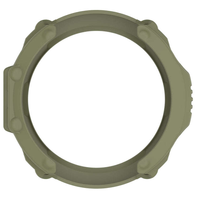 For Amazfit T-Rex Ultra Armor Hollow Watch Protective Case(Green)