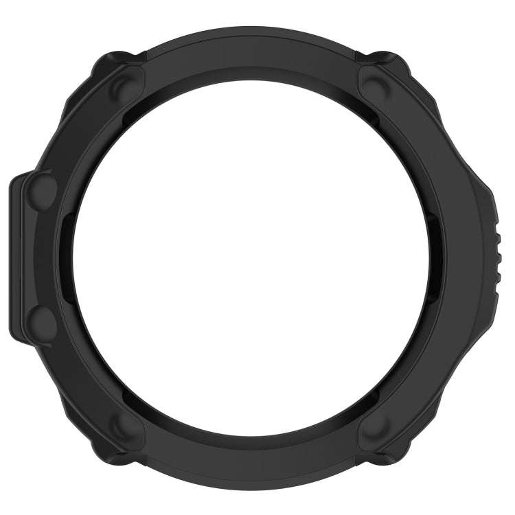 For Amazfit T-Rex Ultra Armor Hollow Watch Protective Case(Black)