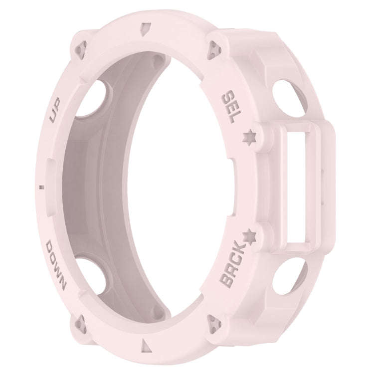 For Amazfit T-Rex Ultra Armor Hollow Watch Protective Case(Light Pink)