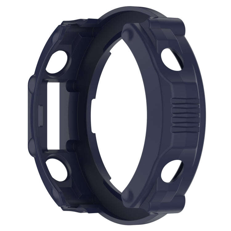 For Amazfit T-Rex Ultra Armor Hollow Watch Protective Case(Midnight Blue)