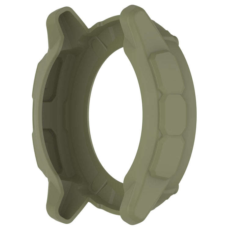 For Garmin Instinct 2X Armor Hollow Watch Protective Case(Green)