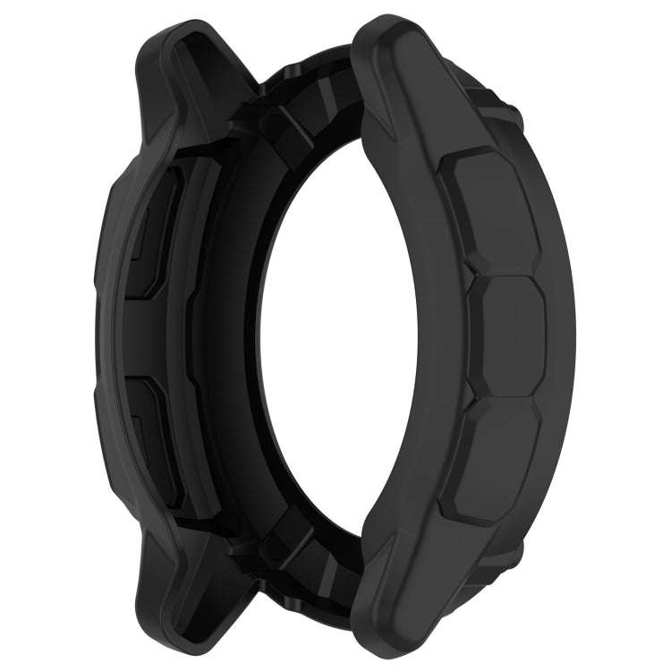 For Garmin Instinct 2X Armor Hollow Watch Protective Case(Black)