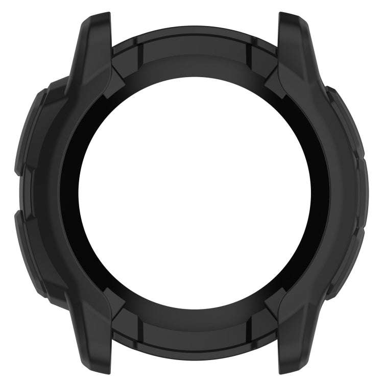 For Garmin Instinct 2X Armor Hollow Watch Protective Case(Black)