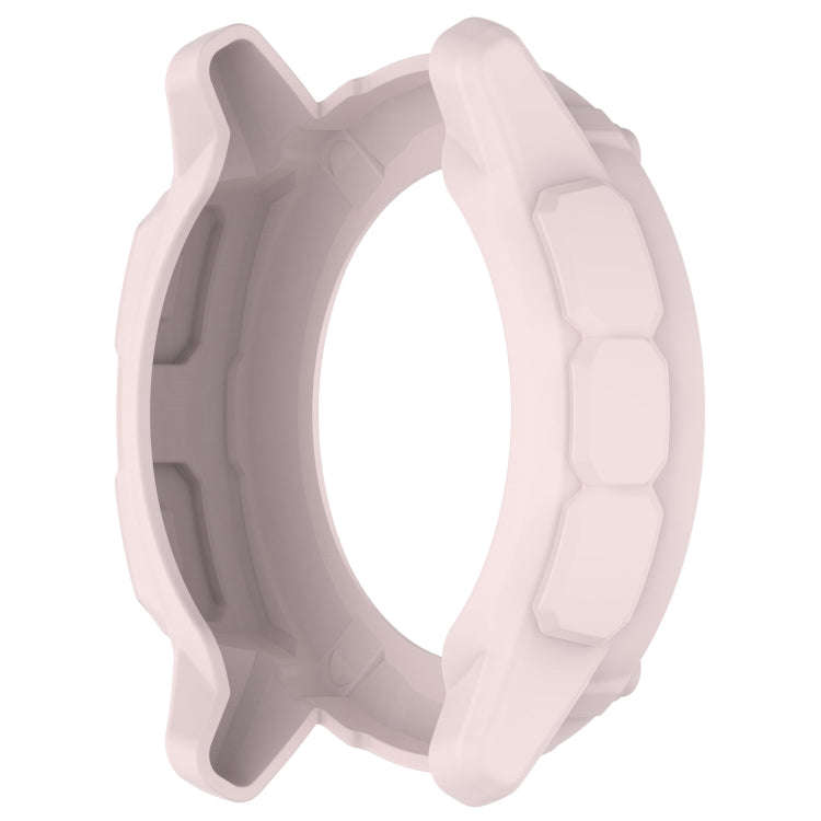 For Garmin Instinct 2X Armor Hollow Watch Protective Case(Light Pink)