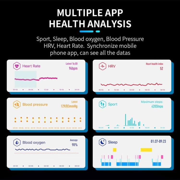 SPOVAN H02 1.14 inch TFT HD Screen Smart Bracelet Supports Blood Oxygen Monitoring/Sleep Monitori...