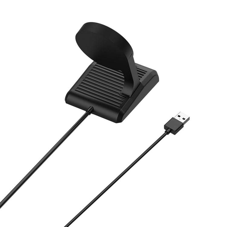 For Ticwatch Pro 5 Smart Watch USB Vertical Magnetic Charger, Lenght: 1m(Black)