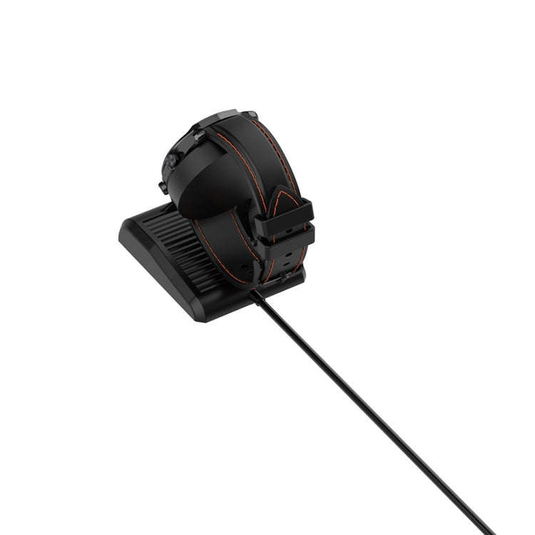 For Ticwatch Pro 5 Smart Watch USB Vertical Magnetic Charger, Lenght: 1m(Black)