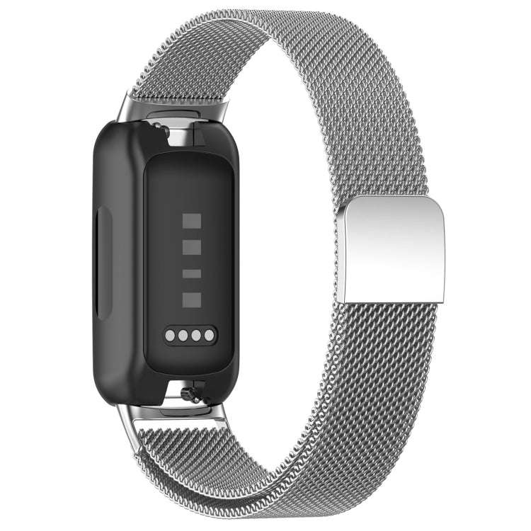 For Fitbit Inspire 3 Milanese Metal Watch Band(Silver)