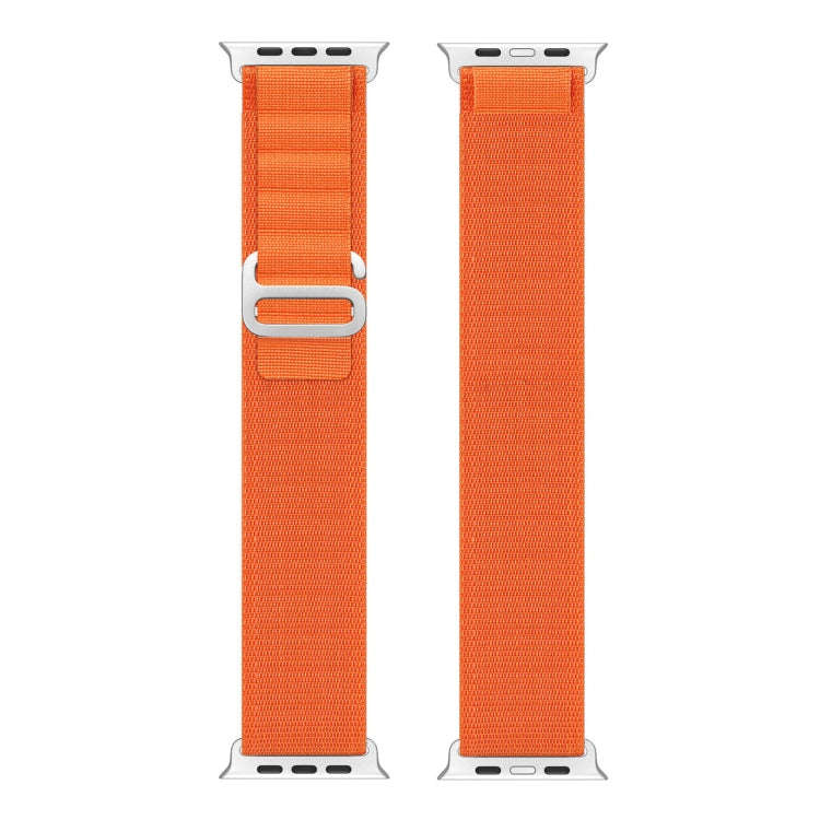 For Apple Watch Series 5 40mm DUX DUCIS GS Series Nylon Loop Watch Band(Orange)
