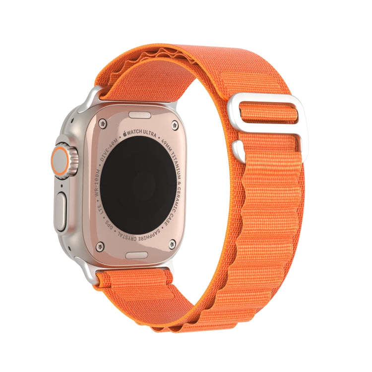 For Apple Watch Series 5 40mm DUX DUCIS GS Series Nylon Loop Watch Band(Orange)