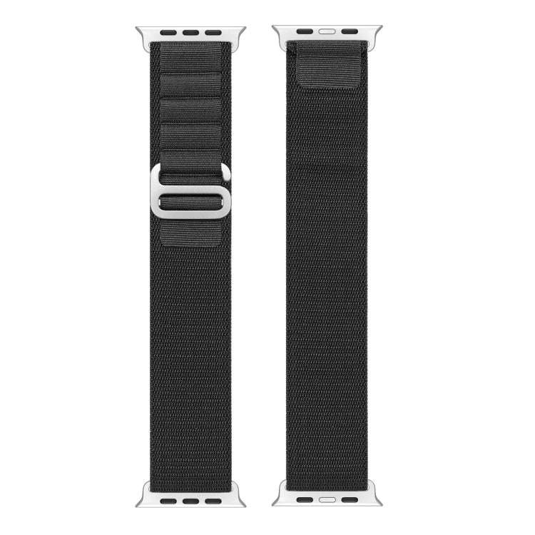 For Apple Watch Series 3 42mm DUX DUCIS GS Series Nylon Loop Watch Band(Black)