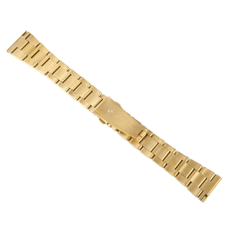 For Huawei Watch 4 22mm Three-bead Stainless Steel Watch Band(Gold)