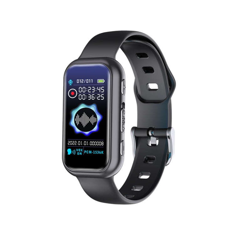 JNN S16 Smart HD Noise Reduction Bluetooth MP3 Voice Control Recording Bracelet, Memory:8GB