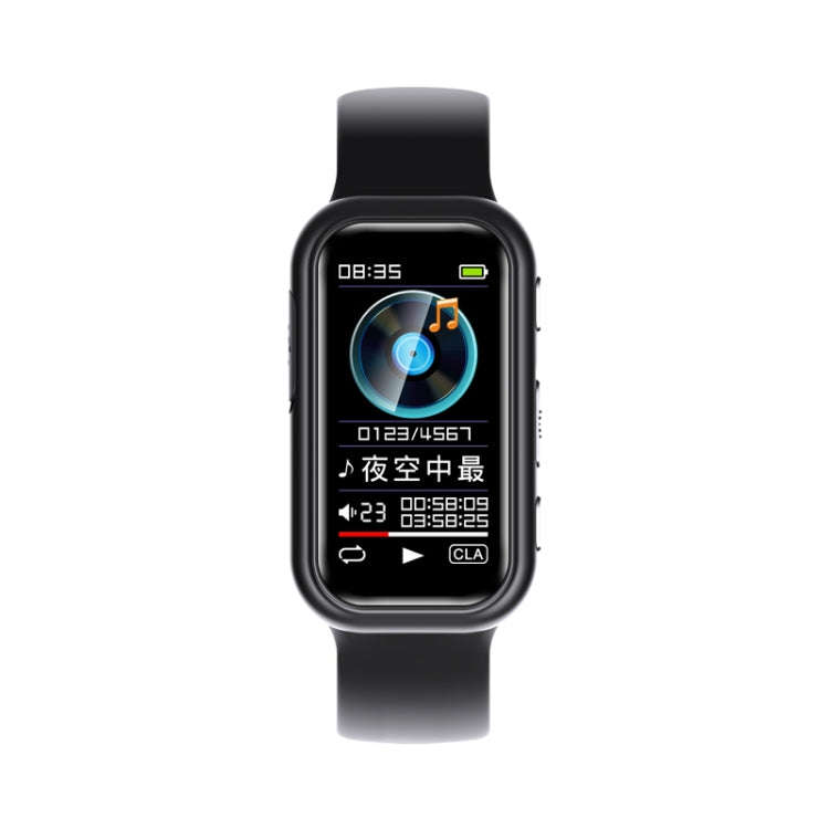 JNN S16 Smart HD Noise Reduction Bluetooth MP3 Voice Control Recording Bracelet, Memory:8GB