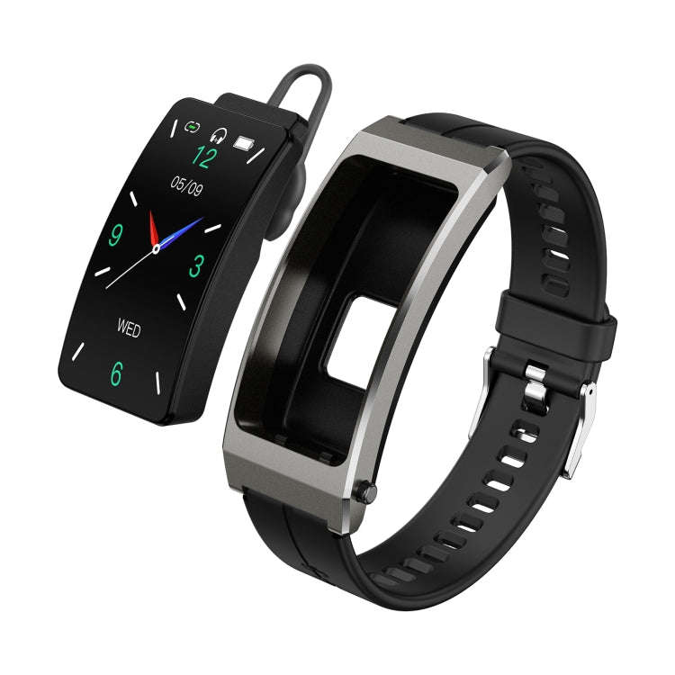 K13S 1.14 inch TFT Screen Silicone Strap Smart Calling Bracelet Supports Sleep Management/Blood O...