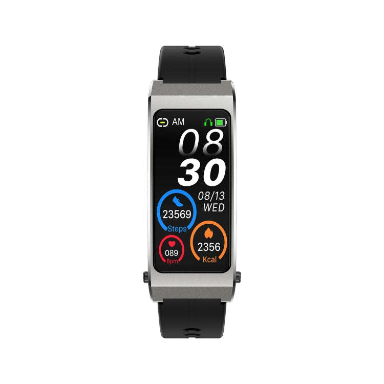 K13S 1.14 inch TFT Screen Silicone Strap Smart Calling Bracelet Supports Sleep Management/Blood O...