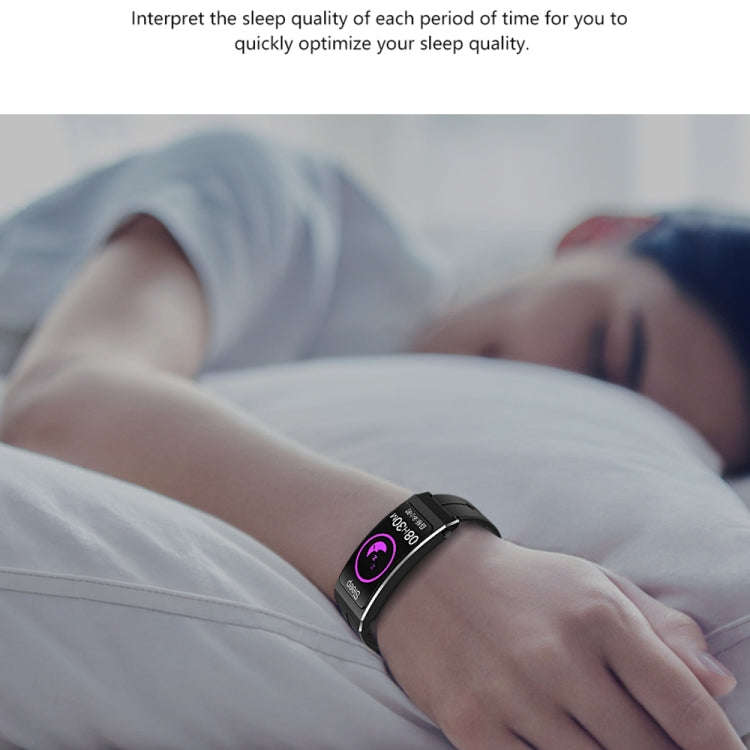 K13S 1.14 inch TFT Screen Silicone Strap Smart Calling Bracelet Supports Sleep Management/Blood O...