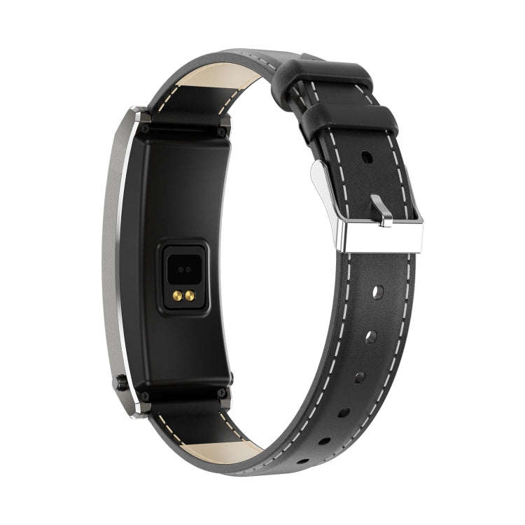 K13S 1.14 inch TFT Screen Leather Strap Smart Calling Bracelet Supports Sleep Management/Blood Ox...